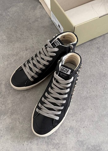 Fermuarlı Siyah Kadın Sneakers - Görsel 7