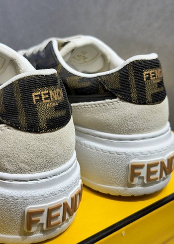 Beyaz Platform Topuklu Kadın Spor Ayakkabı - Görsel 6