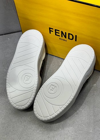 Beyaz Platform Topuklu Kadın Spor Ayakkabı - Görsel 7