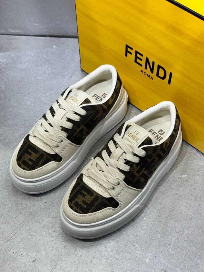 Beyaz Platform Topuklu Kadın Spor Ayakkabı - Görsel 2