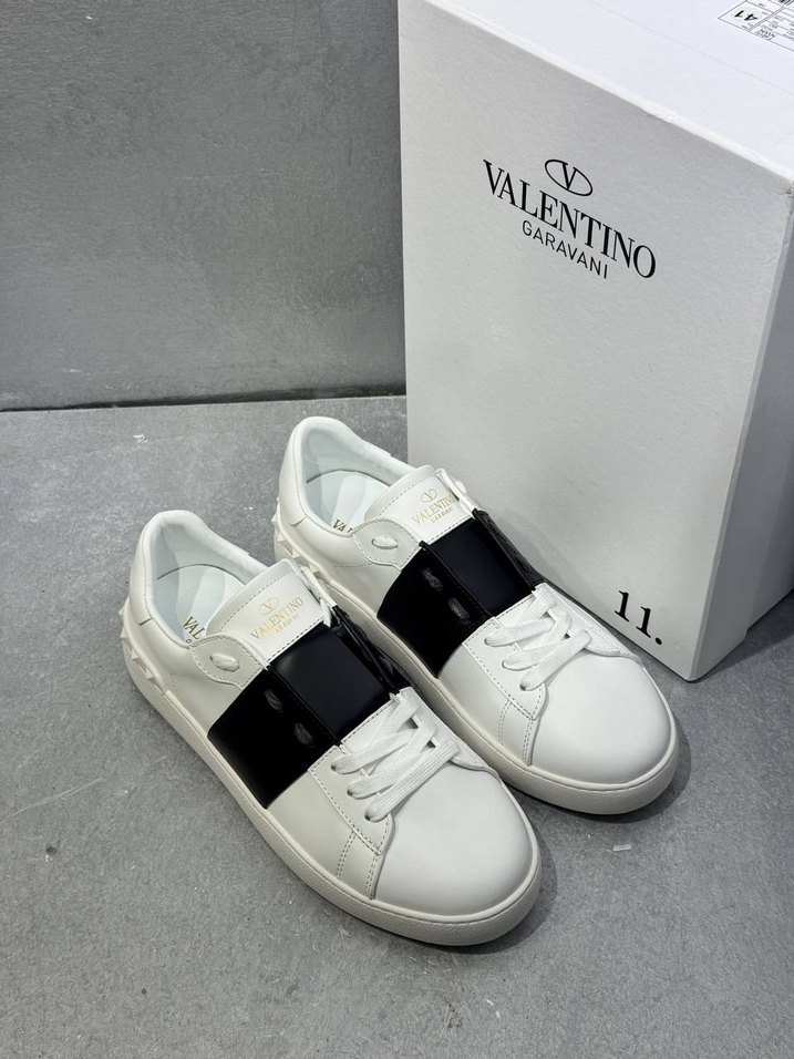 Valentino Beyaz Stiletto Topuklu Spor Ayakkabı - Görsel 3