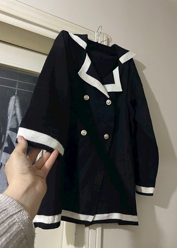 Siyah Beyaz ikili triko takım - Görsel 4