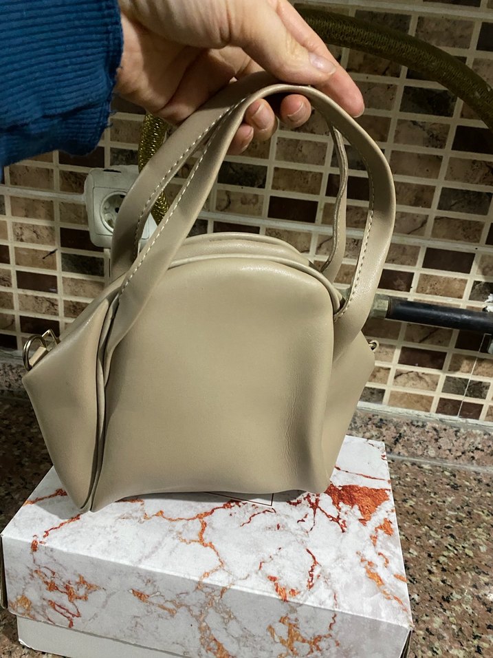 Bej  Kadın Günlük Çanta - Görsel 3