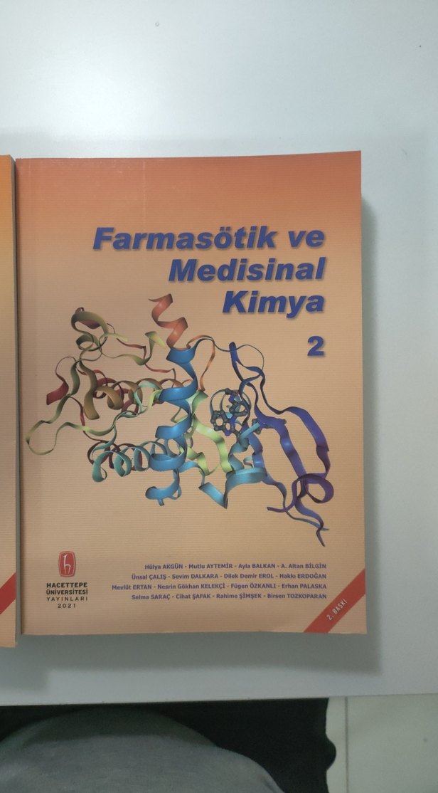 Farmasötik ve Medisinal Kimya 1-2 Kitap Seti - Görsel 3