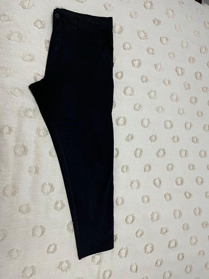 Zara erkek pantolonu siyah likralı - Görsel 3