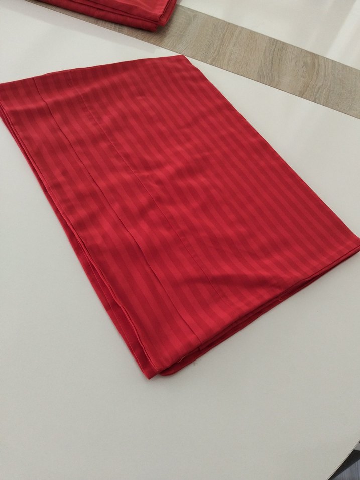 Kırmızı Pilili çift kişilik nevresim - Görsel 4