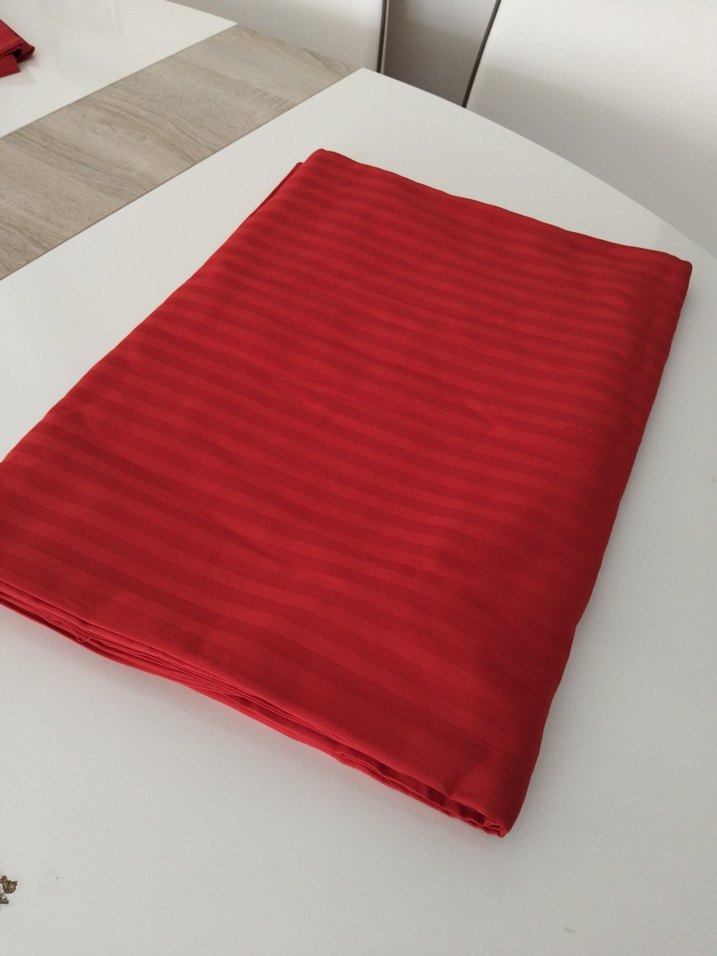 Kırmızı Pilili çift kişilik nevresim - Görsel 5