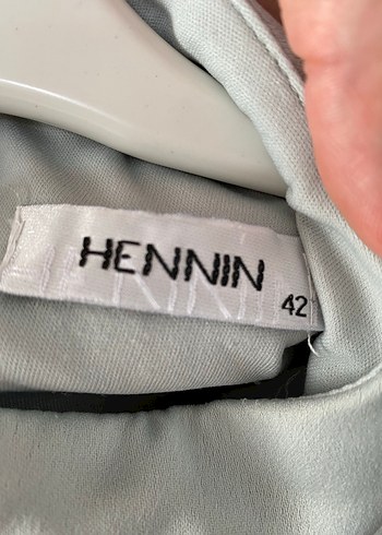 42 beden mint yeşili şalıyla birlikte şık abiye - Görsel 3