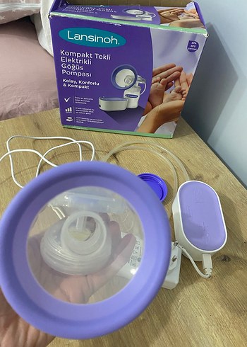 Lansinoh Kompakt Tekli Elektrikli Göğüs Pompası - Görsel 2