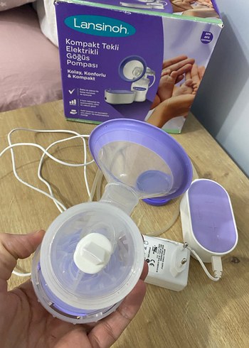 Lansinoh Kompakt Tekli Elektrikli Göğüs Pompası - Görsel 3