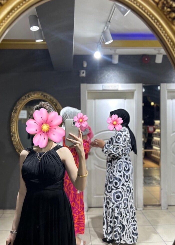 Siyah elbise - Görsel 2