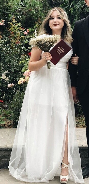 Beyaz elbise - Görsel 2