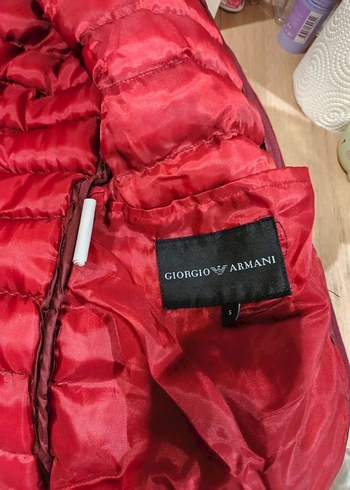 Bordo Fermuarlı Kadın Kışlık Mont - Görsel 2