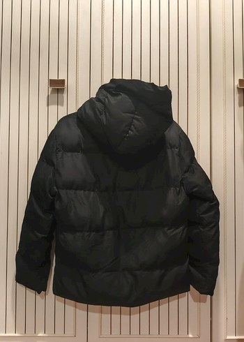 Siyah Fermuarlı Kadın Kışlık Mont - Görsel 2