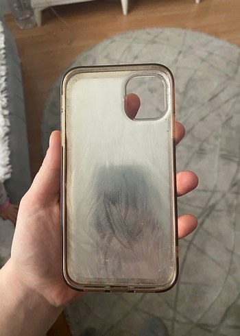 Düğmeli Kahverengi Bohem Telefon Kılıfı - Görsel 2