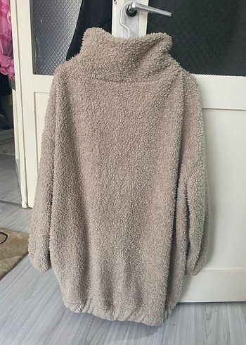 Bej Kadın Polar Ceket - Görsel 2