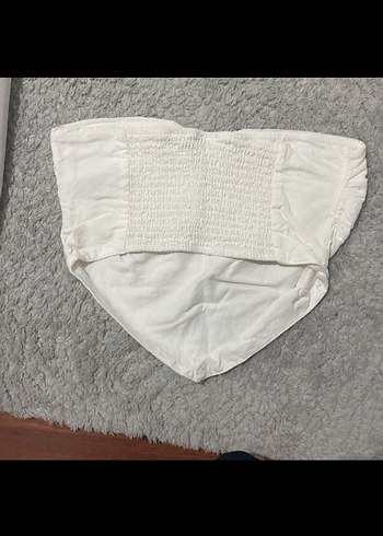 Straplez bluz - Görsel 2