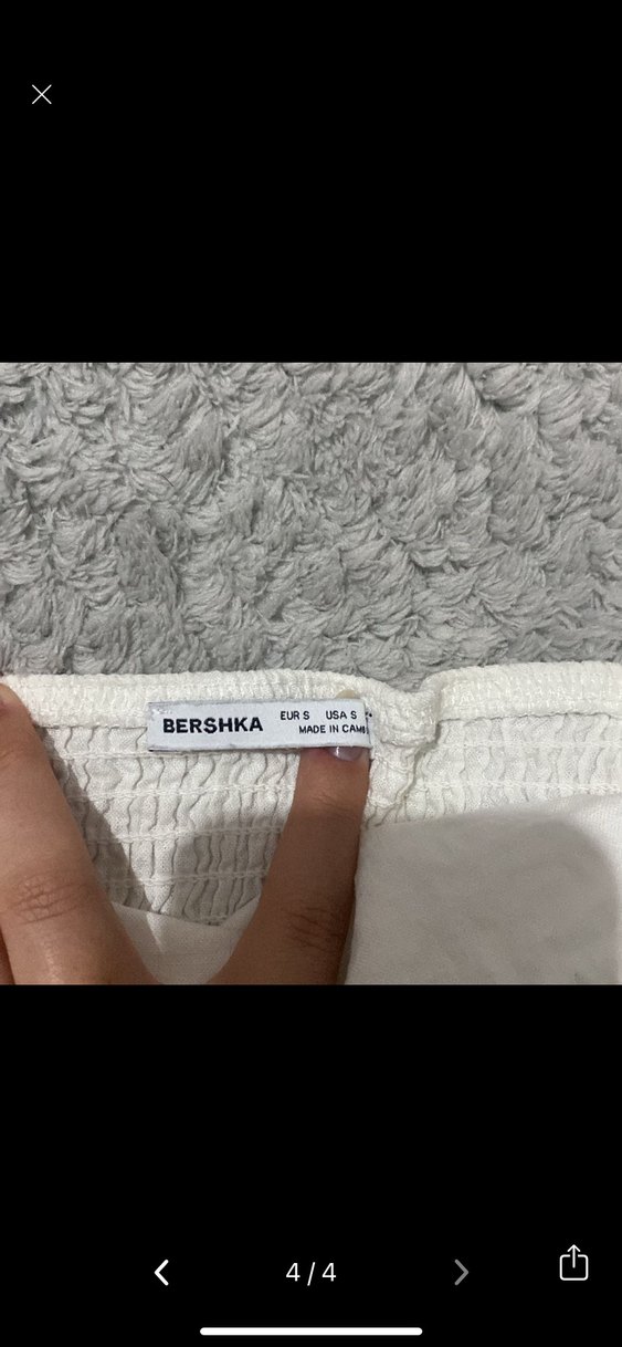 Straplez bluz - Görsel 3