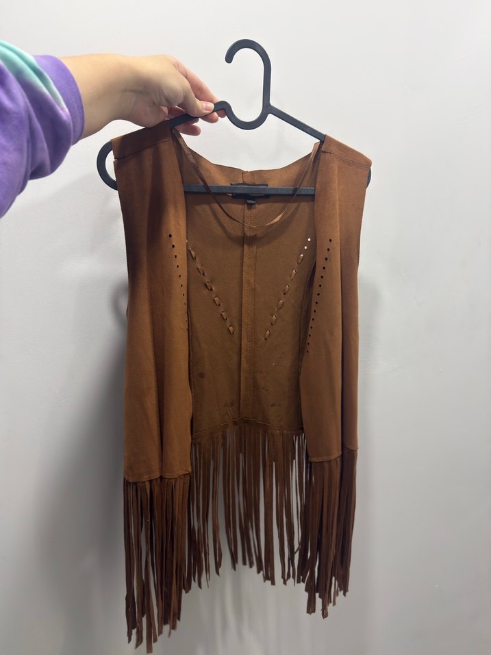 Süet Yelek - Görsel 2