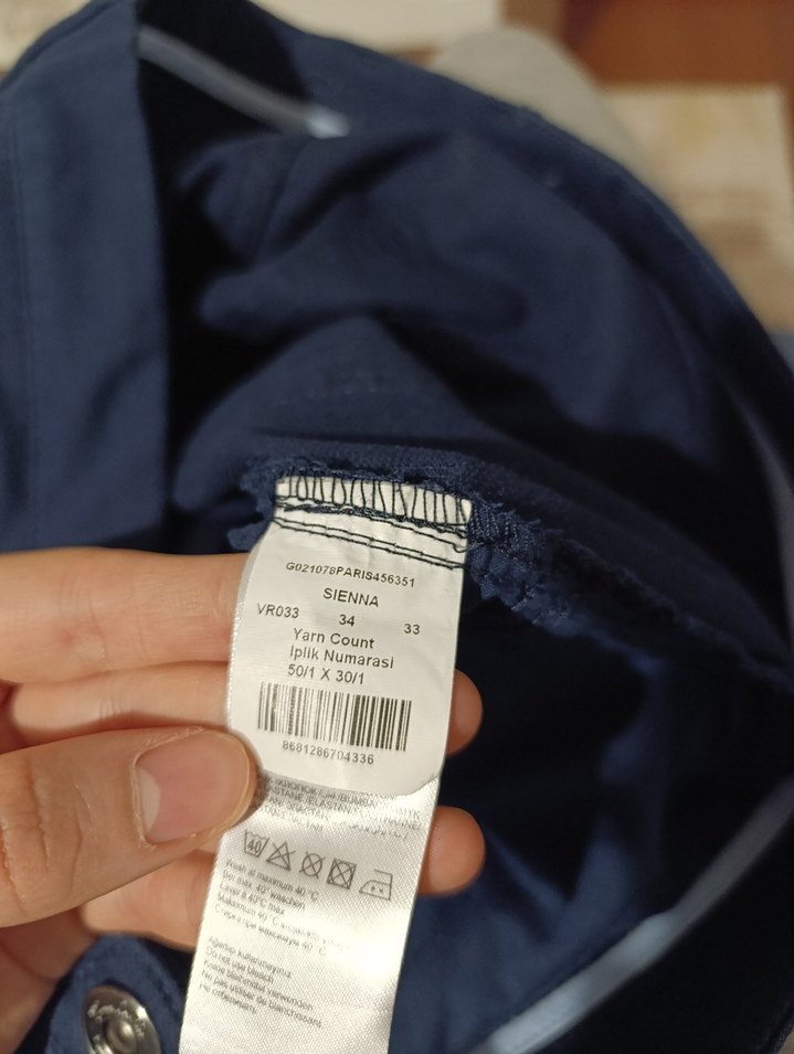 Lacivert Erkek Pantolon - Görsel 4