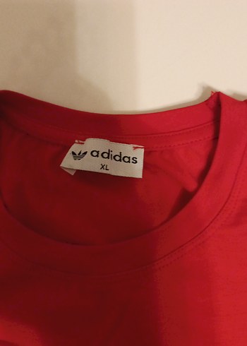 Erkek Kırmızı Baskılı Oversize Tişört - Görsel 5