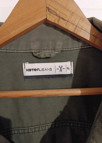 Yeşil Erkek Kot Ceket - Görsel 4