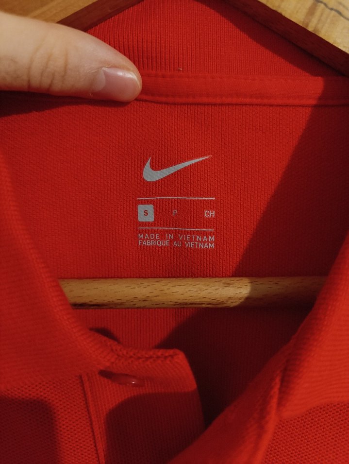 Kırmızı Unisex Polo Tişört - Görsel 3