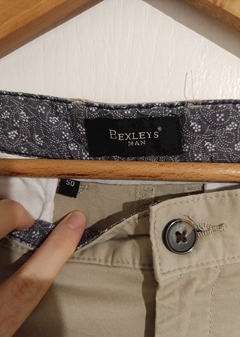 Bej Regular Fit Keten Erkek Pantolon - Görsel 3