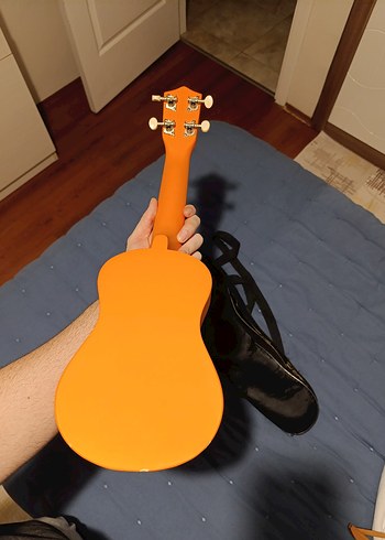 Jwin Marka Renkli Sarı Ukulele ve Kılıfı - Görsel 2