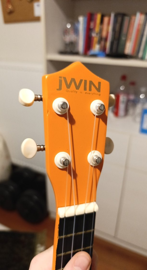 Jwin Marka Renkli Sarı Ukulele ve Kılıfı - Görsel 3