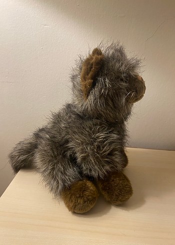 Kahverengi ve Gri Kedi Peluş Oyuncak - Görsel 2