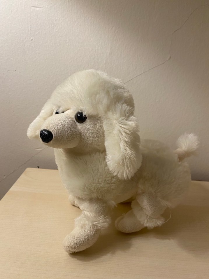 Beyaz Peluş  Oyuncak - Görsel 3