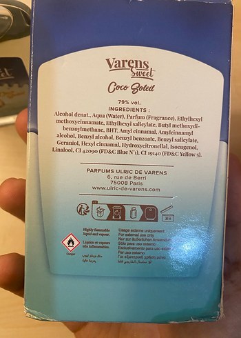 Varens Sweet Coco Soleil Kadın Parfümü 50 ml - Görsel 4