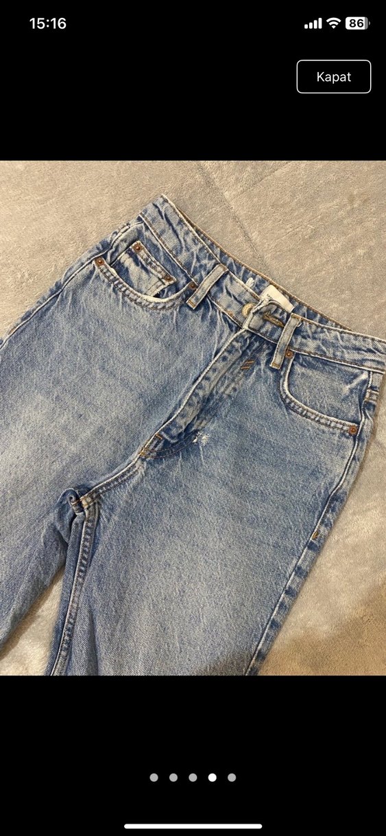 Mavi Regular Fit Midi Kadın Kot Pantolon - Görsel 2