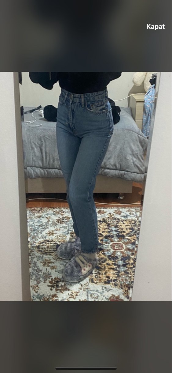 Mavi Regular Fit Midi Kadın Kot Pantolon - Görsel 3