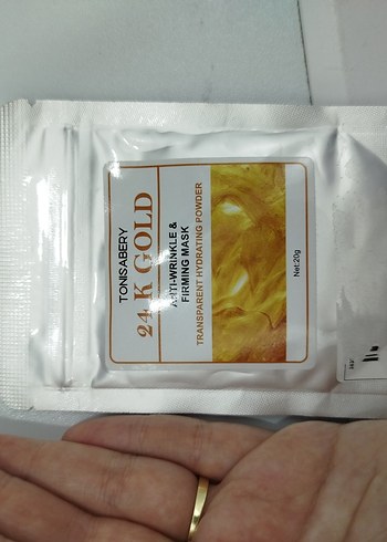 24 Ayar Altın Toz Maske - Görsel 2