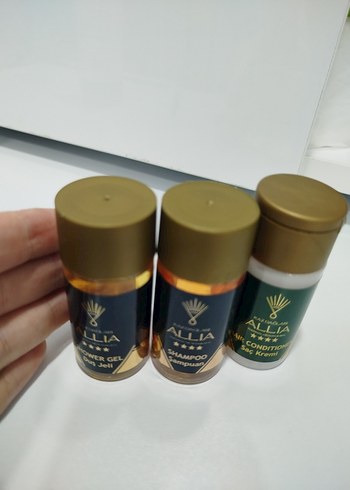 Banyo Seti 3'lü Mini Şişe - Görsel 2