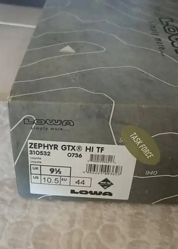 LOWA BOT SIFIR ORJİNAL 44 NUMARA - Görsel 4