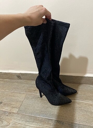Deichmann Simli Çorap Çizme