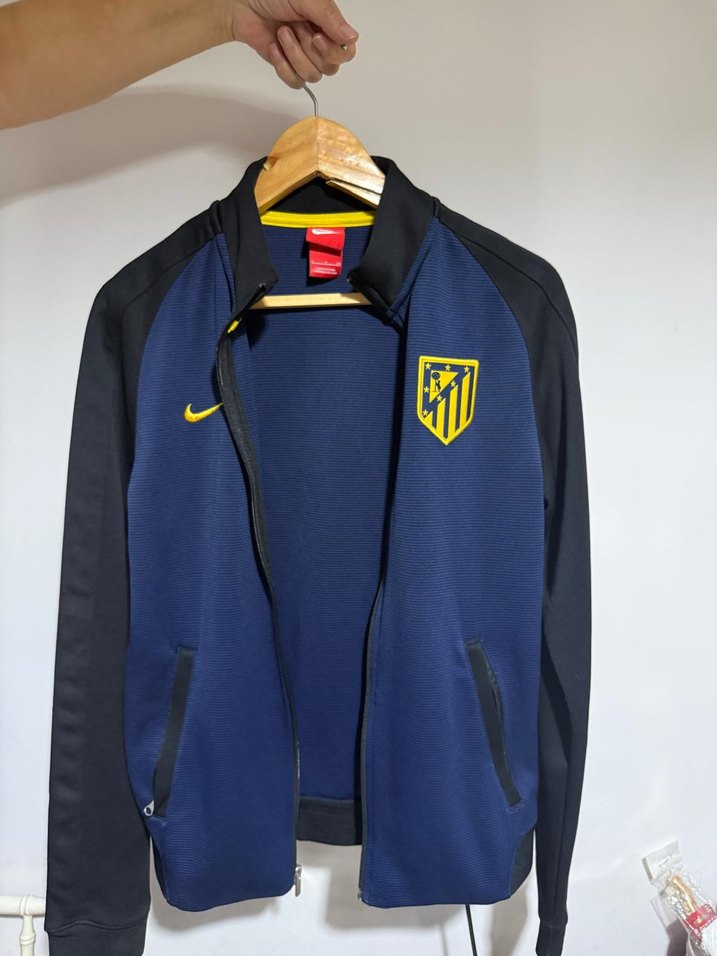 Erkek Lacivert Atletik Fermuarlı Sweatshirt - Görsel 2