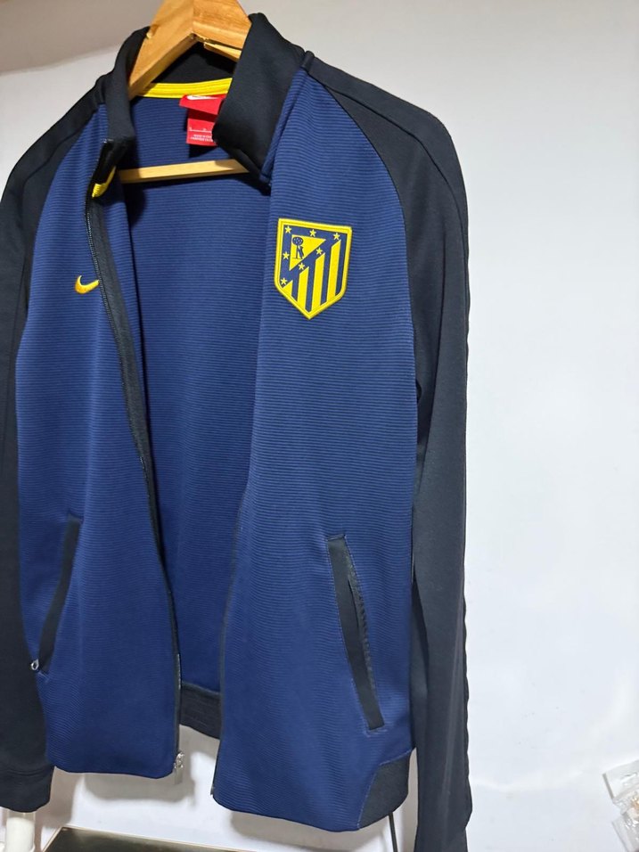 Erkek Lacivert Atletik Fermuarlı Sweatshirt - Görsel 3