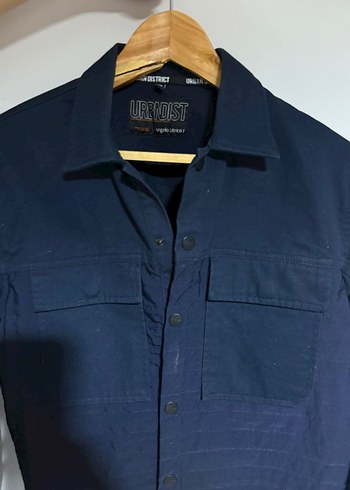 Erkek Lacivert Denim Gömlek - Görsel 3