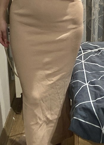 Bej Zincir Detaylı Kadın Body Chain - Görsel 5