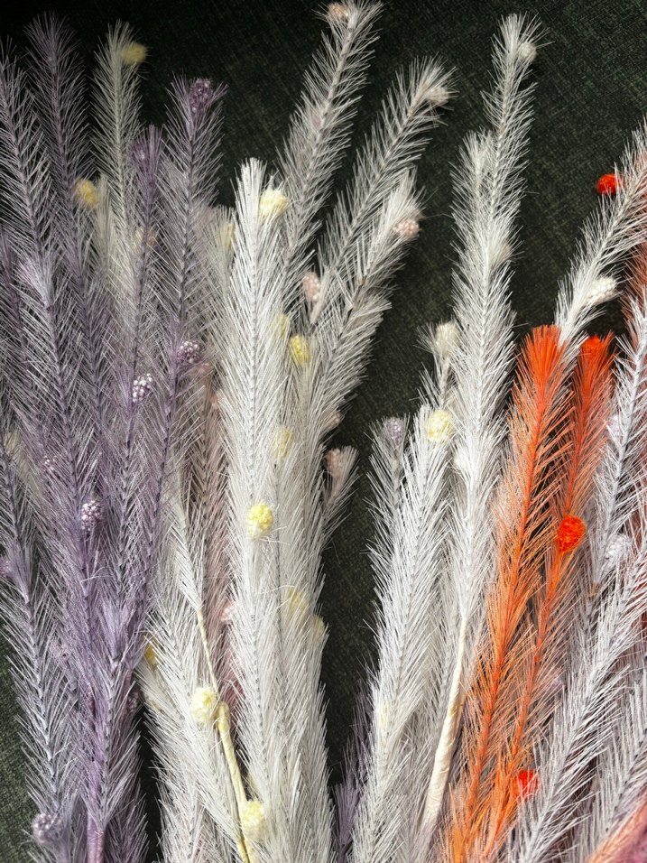 Bohem Çok Renkli Püsküllü Saç Aksesuarı - Görsel 2