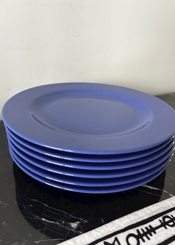 Koyu Mavi Yemek Tabağı Seti - Görsel 2