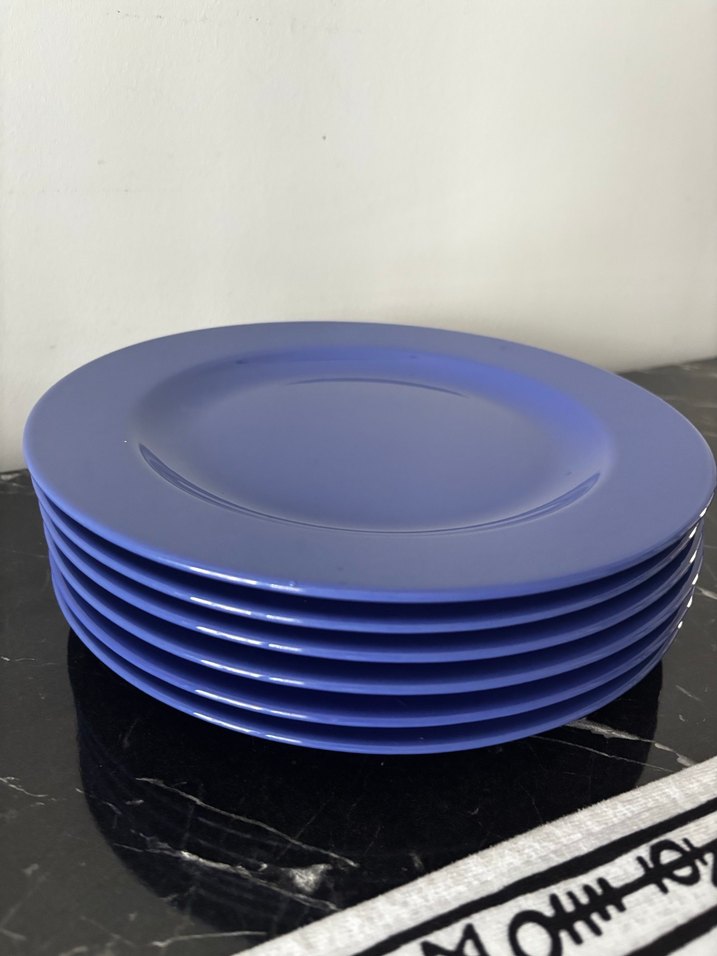 Koyu Mavi Yemek Tabağı Seti - Görsel 2