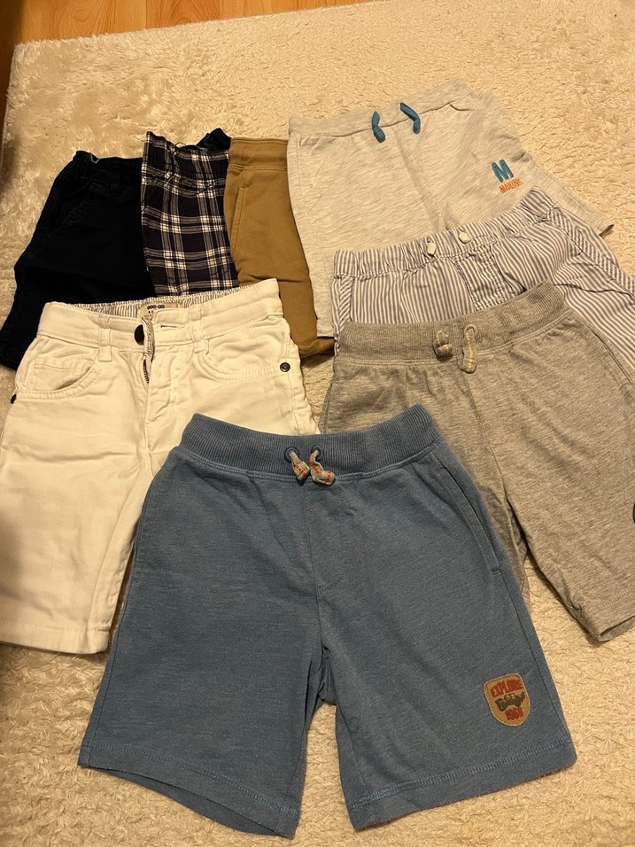 Gri Düğmeli Erkek Şort - Rahat Kesim - Görsel 2