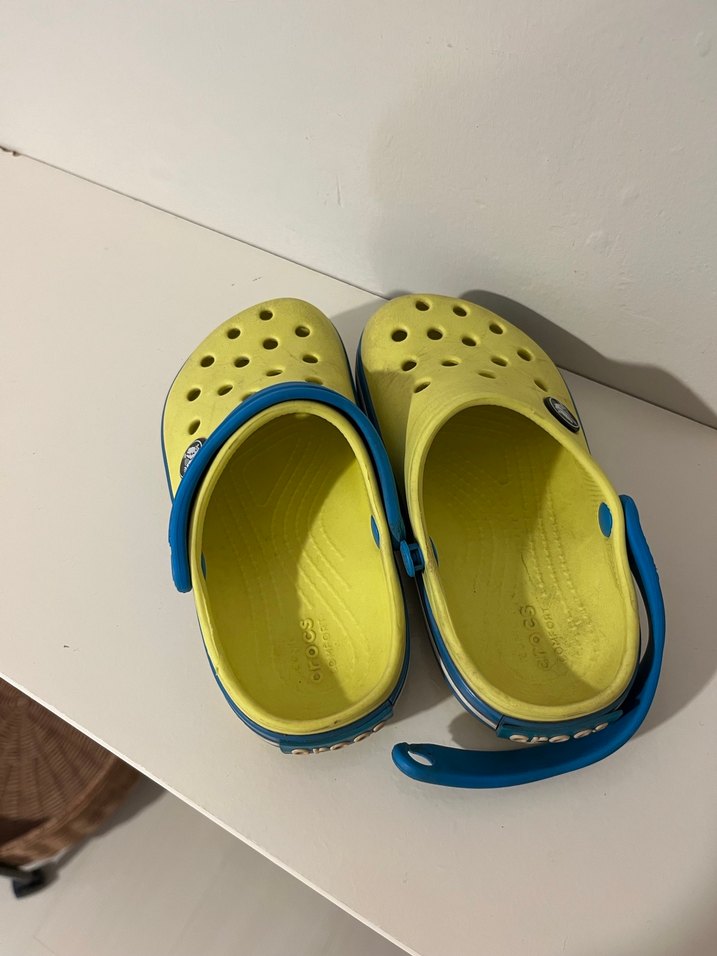 Sarı Erkek Çocuk Cırt Cırtlı Terlik - Görsel 3