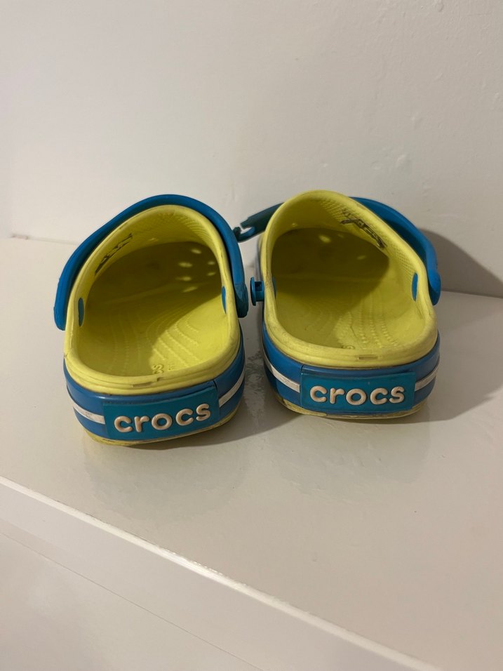 Sarı Erkek Çocuk Cırt Cırtlı Terlik - Görsel 5