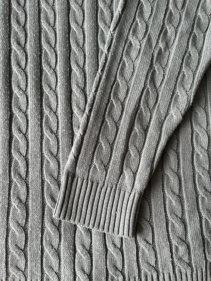 Örgü Yeşil Kadın Kazak - Görsel 3